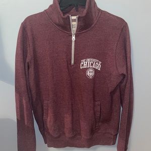 The University of Chicago Women's Quarter Zip Sweatshirt